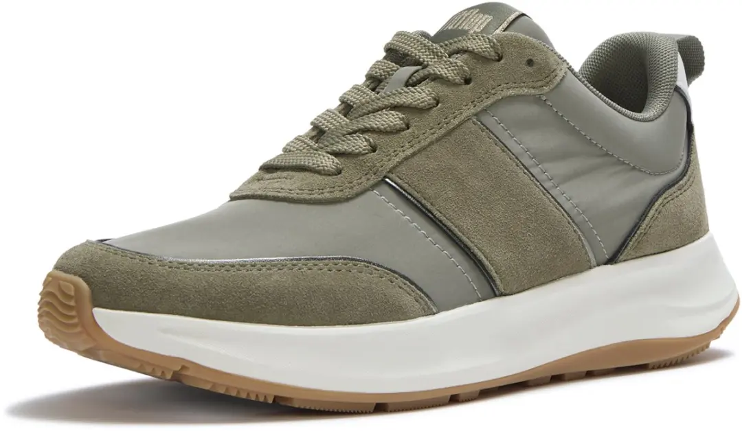 FitFlop F-Mode Flow Mesh Metallic Trainers