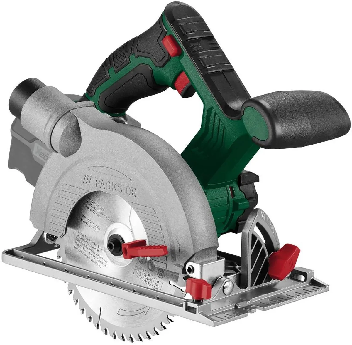 PARKSIDE Accu Handcirkelzaag 20V 150mm