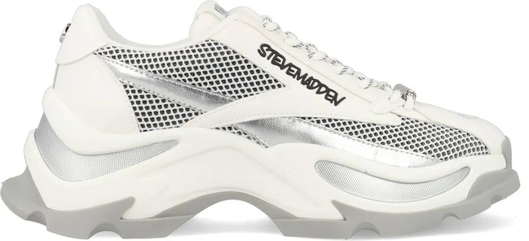 Steve Madden Zoomz Sneaker Zilver