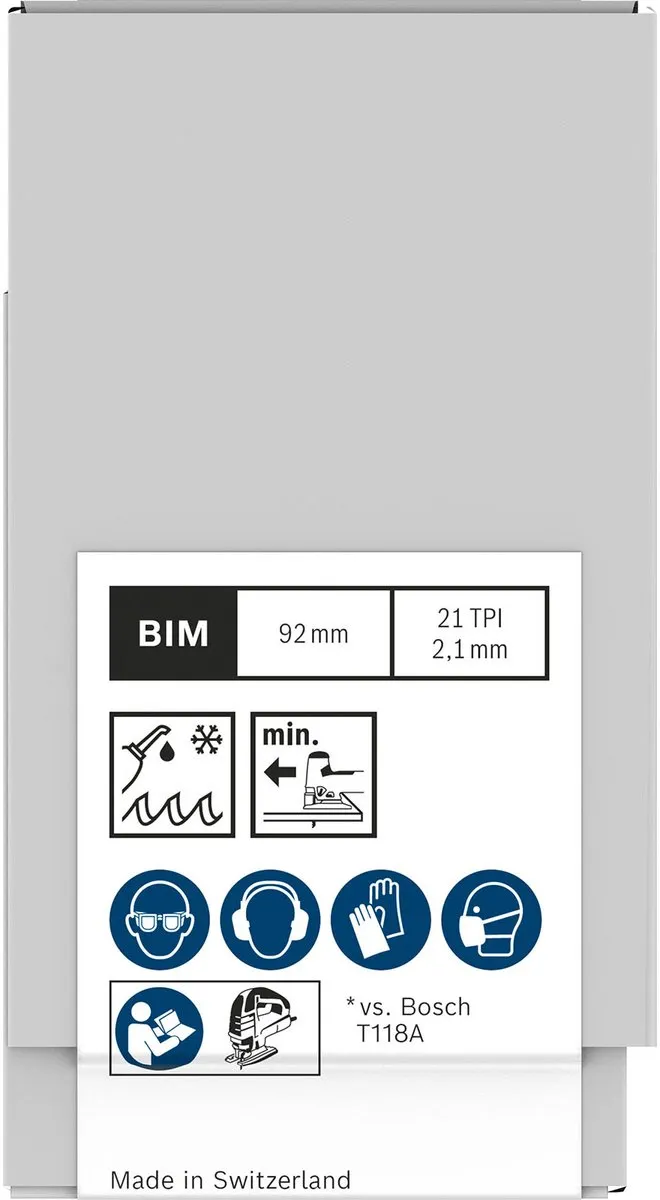 Bosch Professional T121AFC Metaalzaagblad 92mm - 100 Stuks
