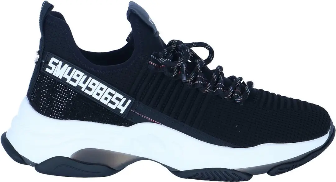 Steve Madden Maxilla-r Lage Sneakers 38 - Zwart - afbeelding 2 van 6