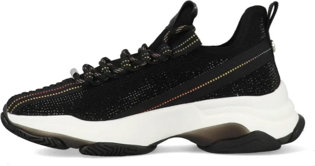 Steve Madden Maxilla-r Lage Sneakers 38 - Zwart - afbeelding 5 van 6