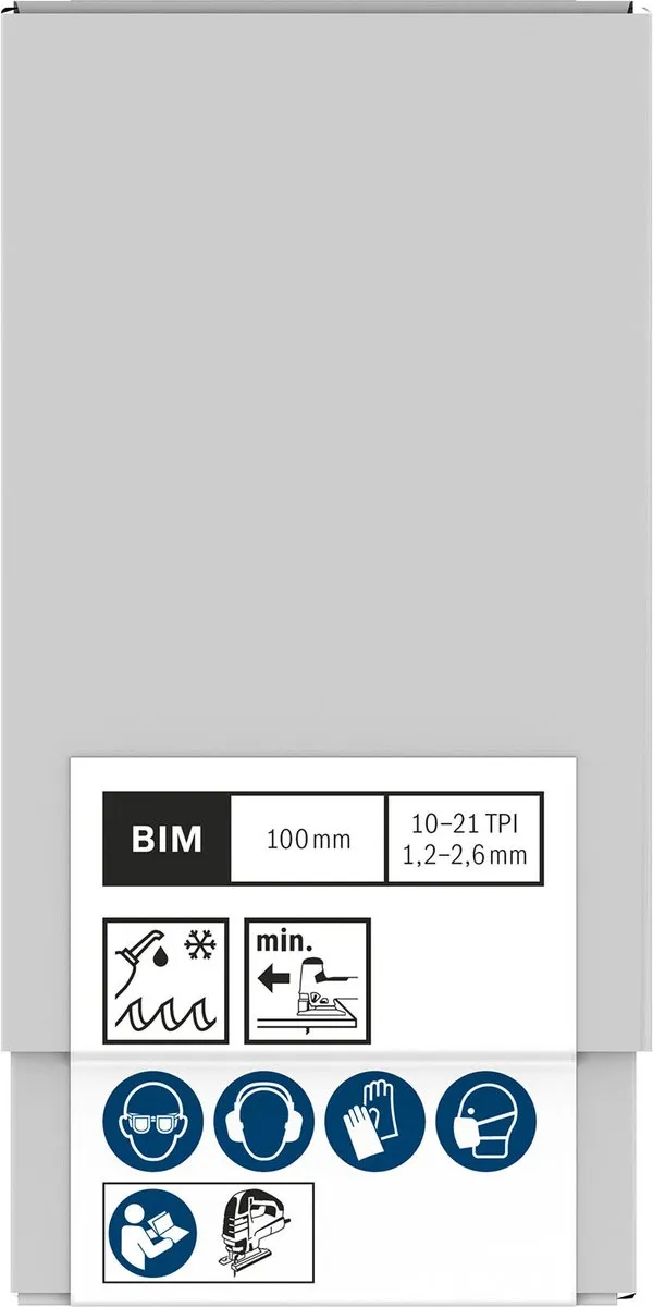 Bosch Professional DECOUPEERZB T123X Metaal Decoupeerzaagbladen - 100 Stuks