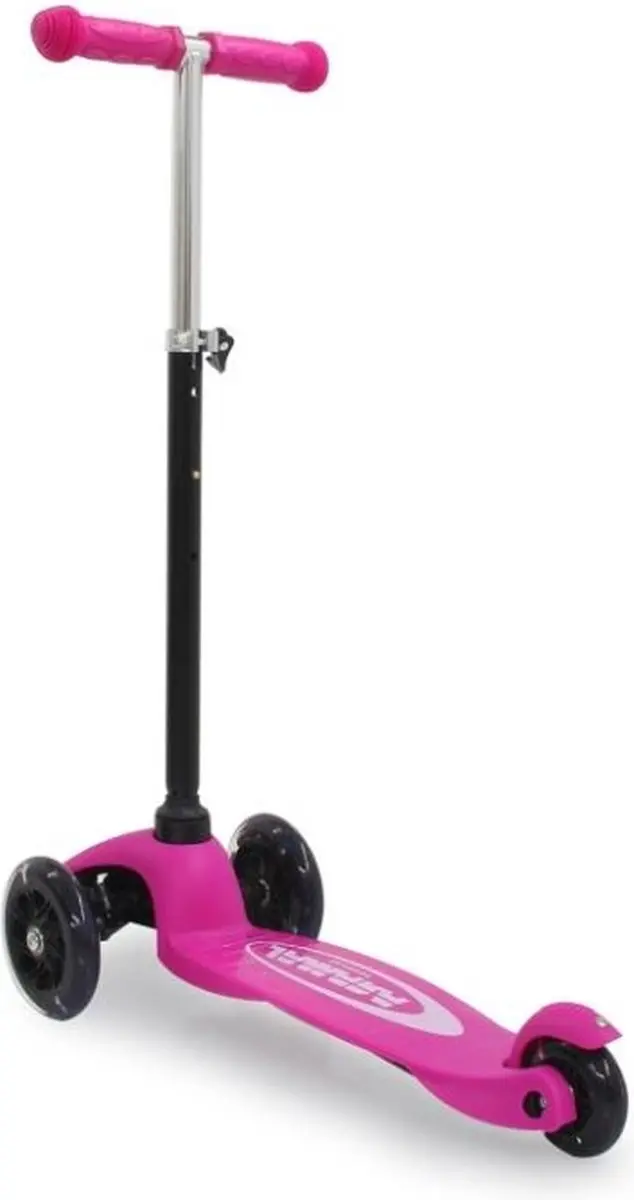 Jamara Step KickLight Scooter - Roze - afbeelding 6 van 6