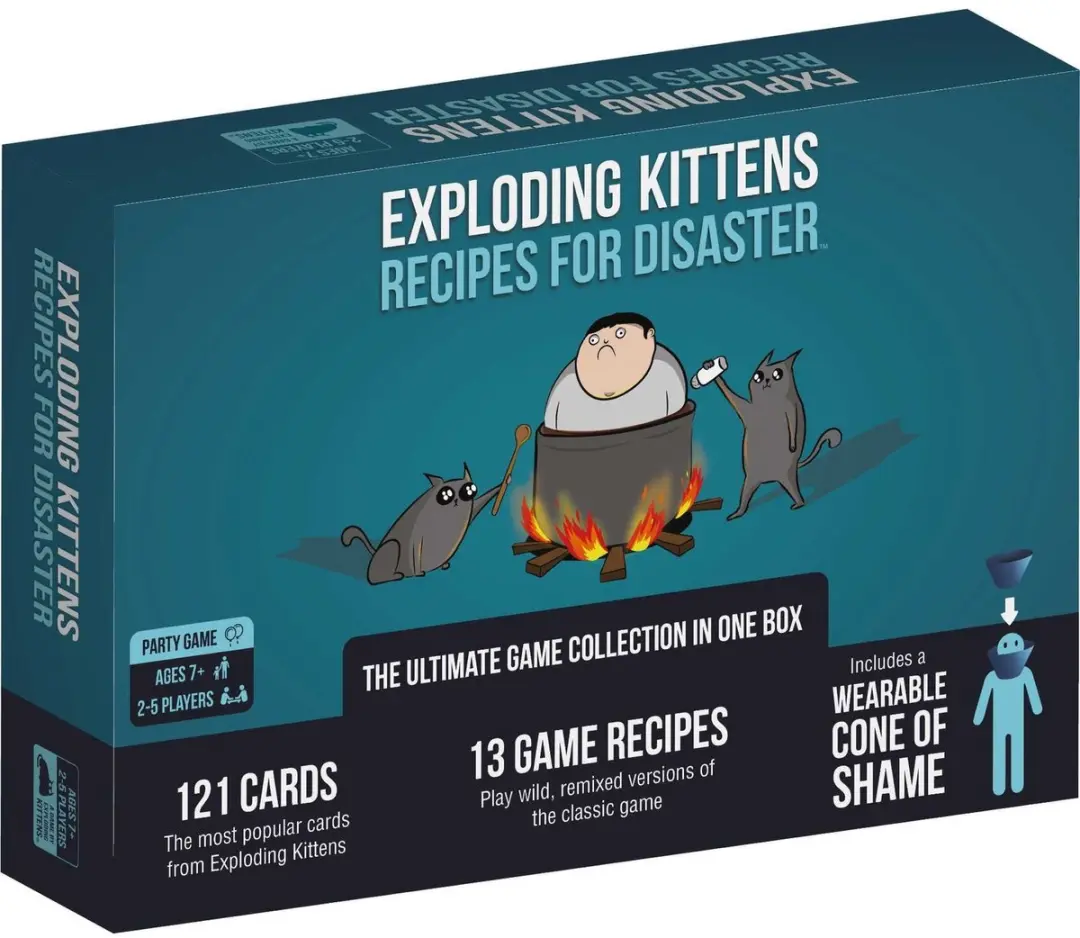 Exploding Kittens Recipes for Disaster Basisspel