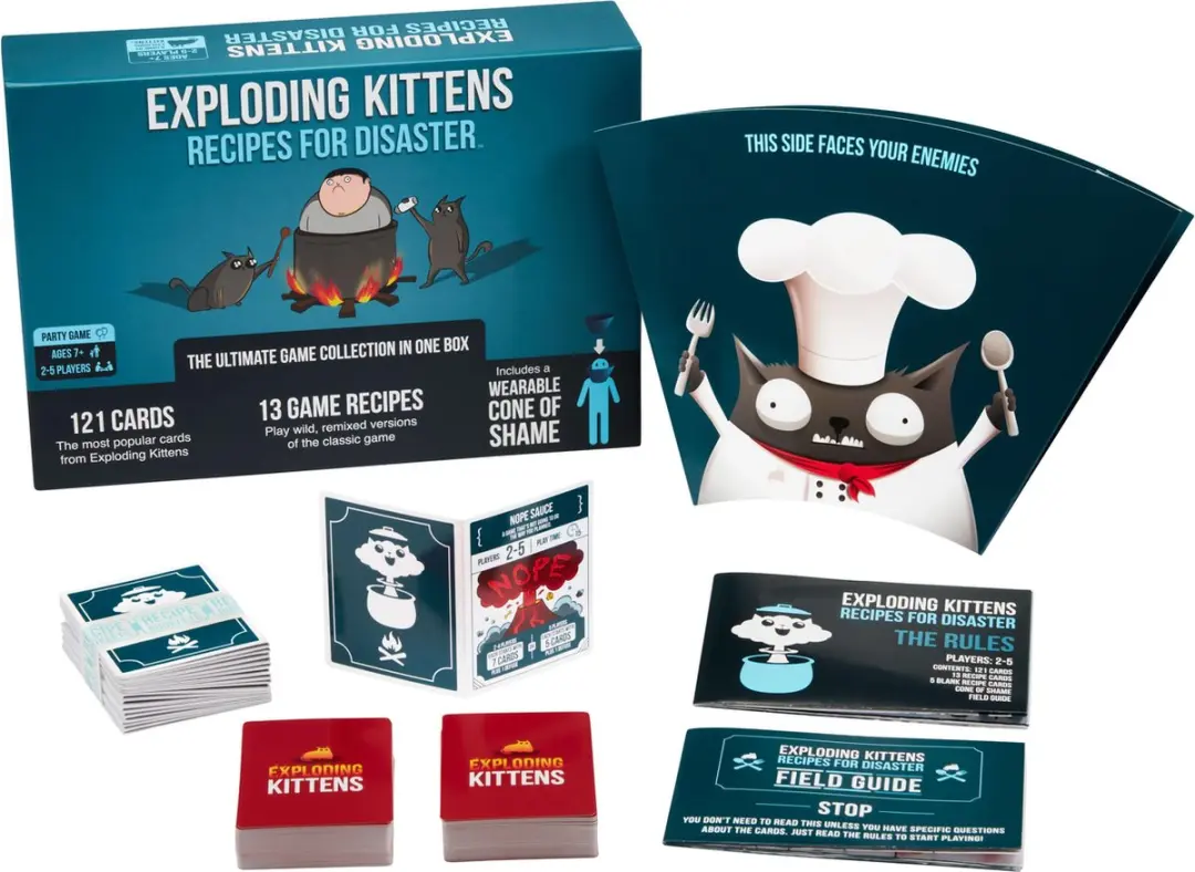 Exploding Kittens Recipes for Disaster Basisspel - 2-5 Spelers