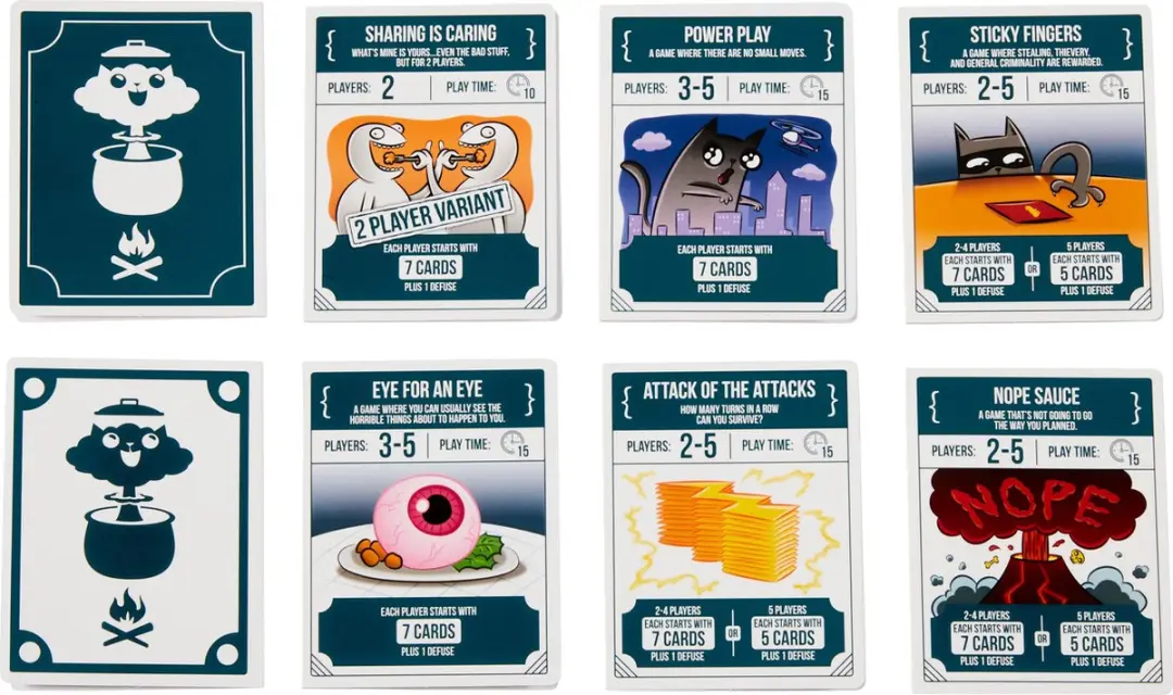 Exploding Kittens Recipes for Disaster Basisspel - 2-5 Spelers