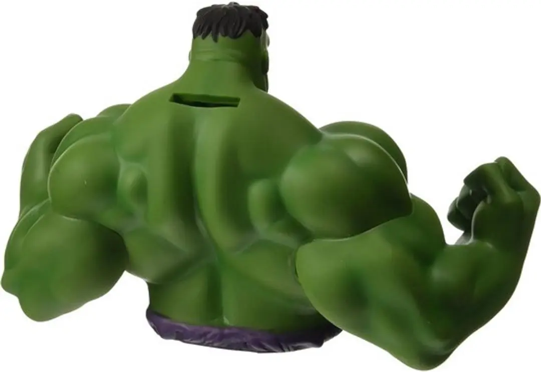 Marvel Hulk Bust Bank Groen - MON68078 - afbeelding 3 van 4
