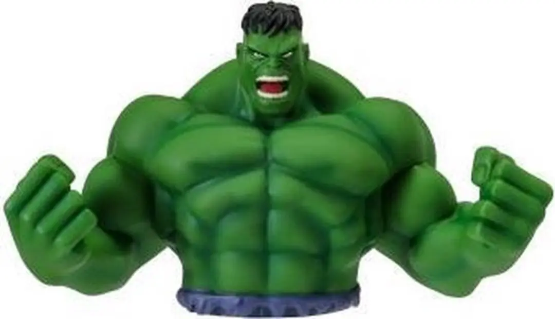 Marvel Hulk Bust Bank Groen - MON68078 - afbeelding 4 van 4