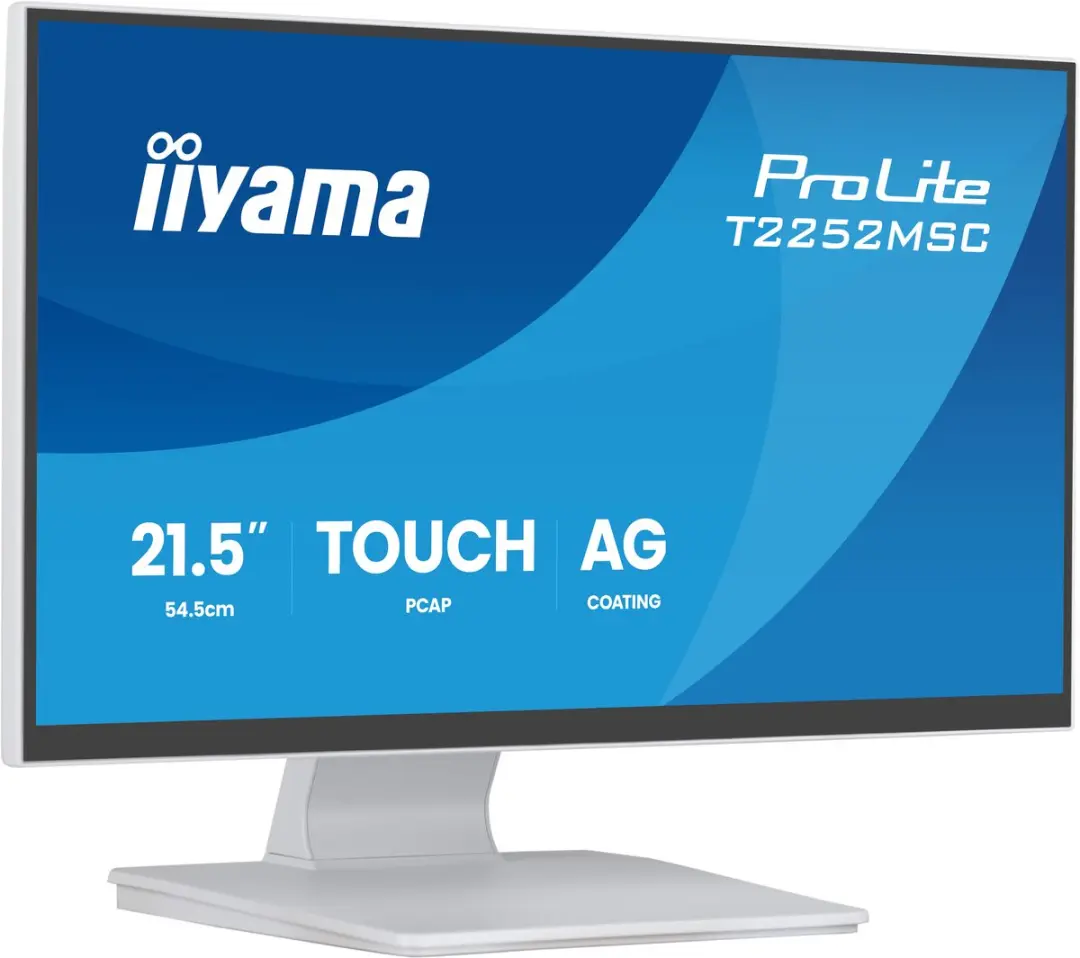 iiyama ProLite T2252MSC-W2AG Touchscreen Monitor 21.5" Full HD - Wit - afbeelding 6 van 6