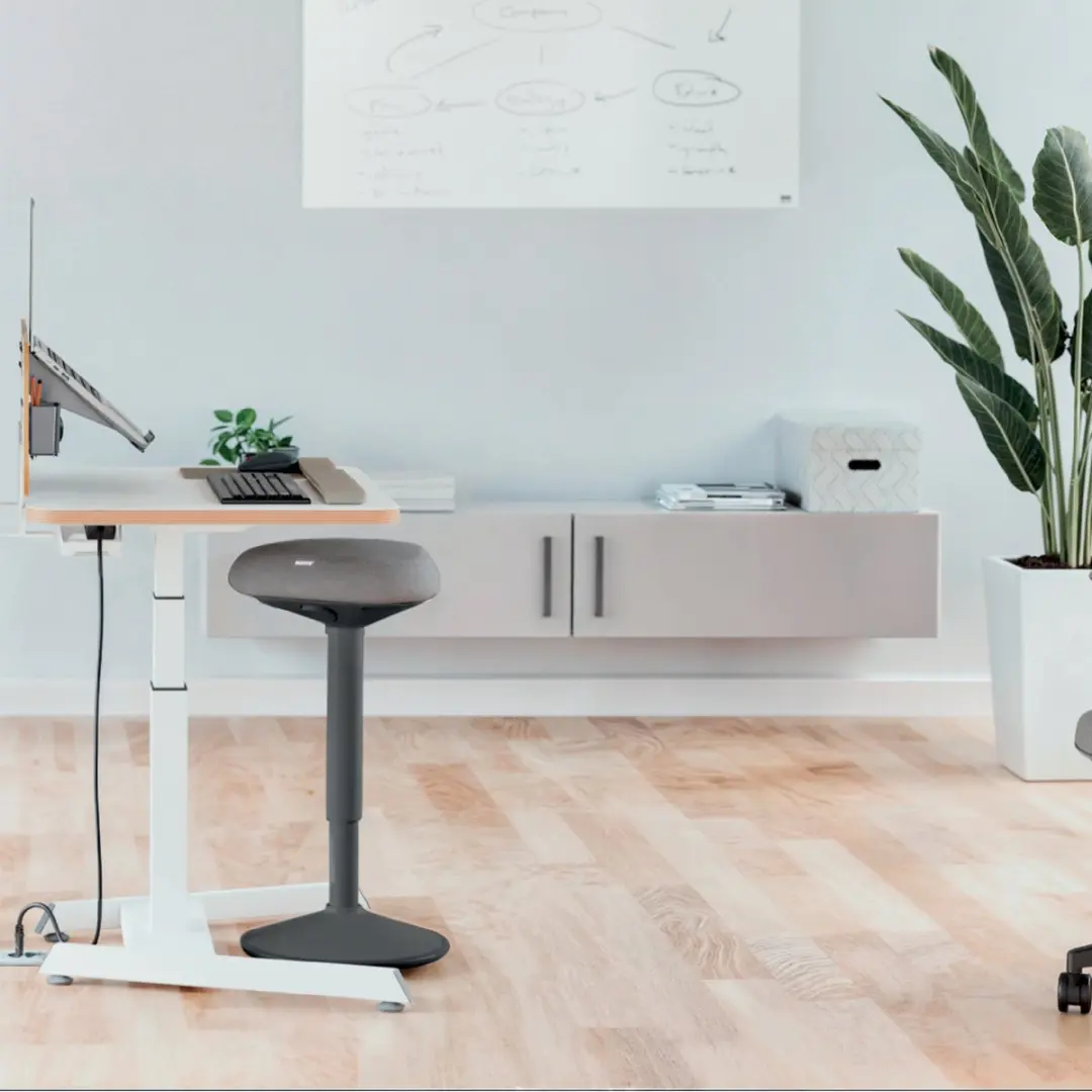 Leitz Ergo Active Zit Sta Kruk - Donkergrijs - afbeelding 6 van 6