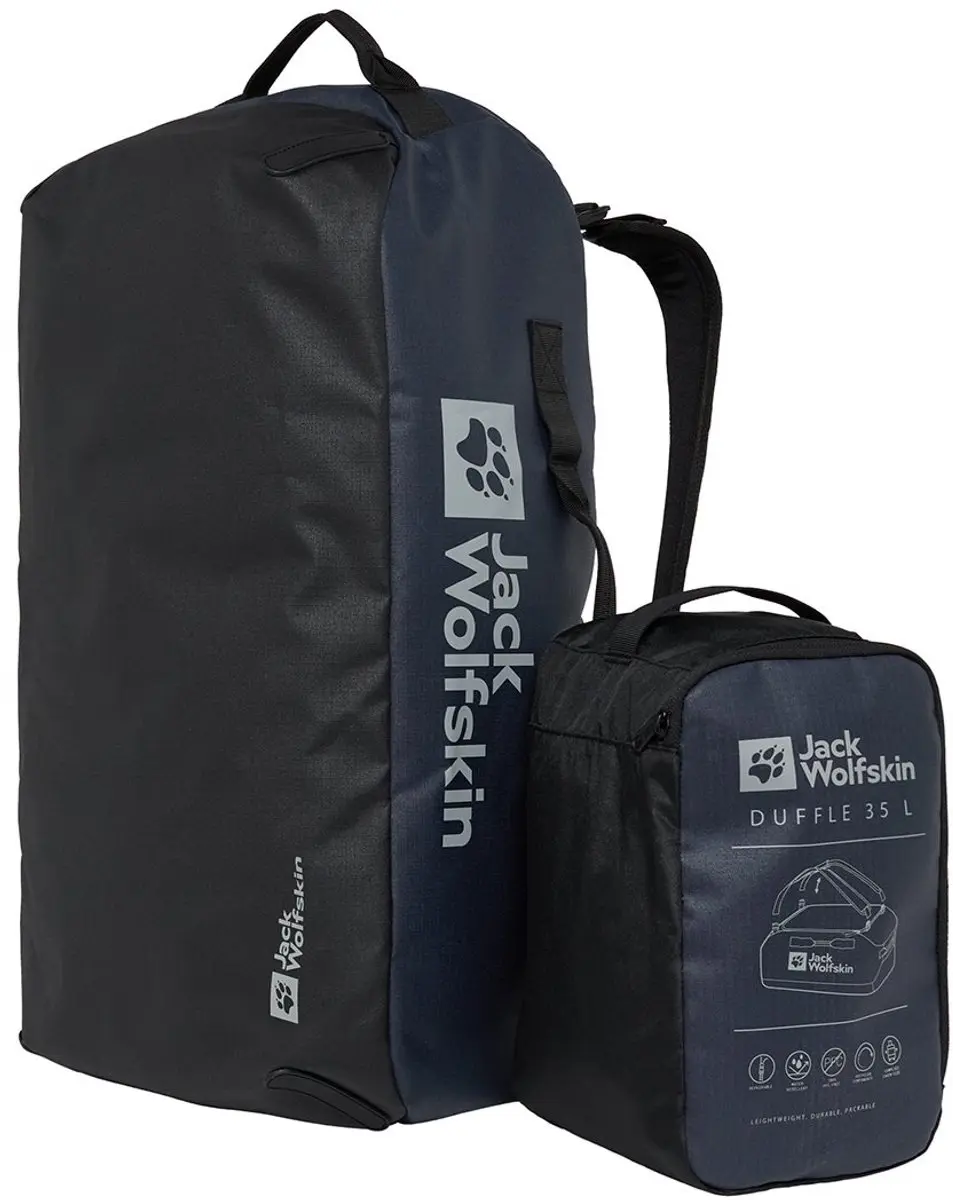 Jack Wolfskin All-In Duffle 35 Reistas - 62cm - Blauw - afbeelding 5 van 6