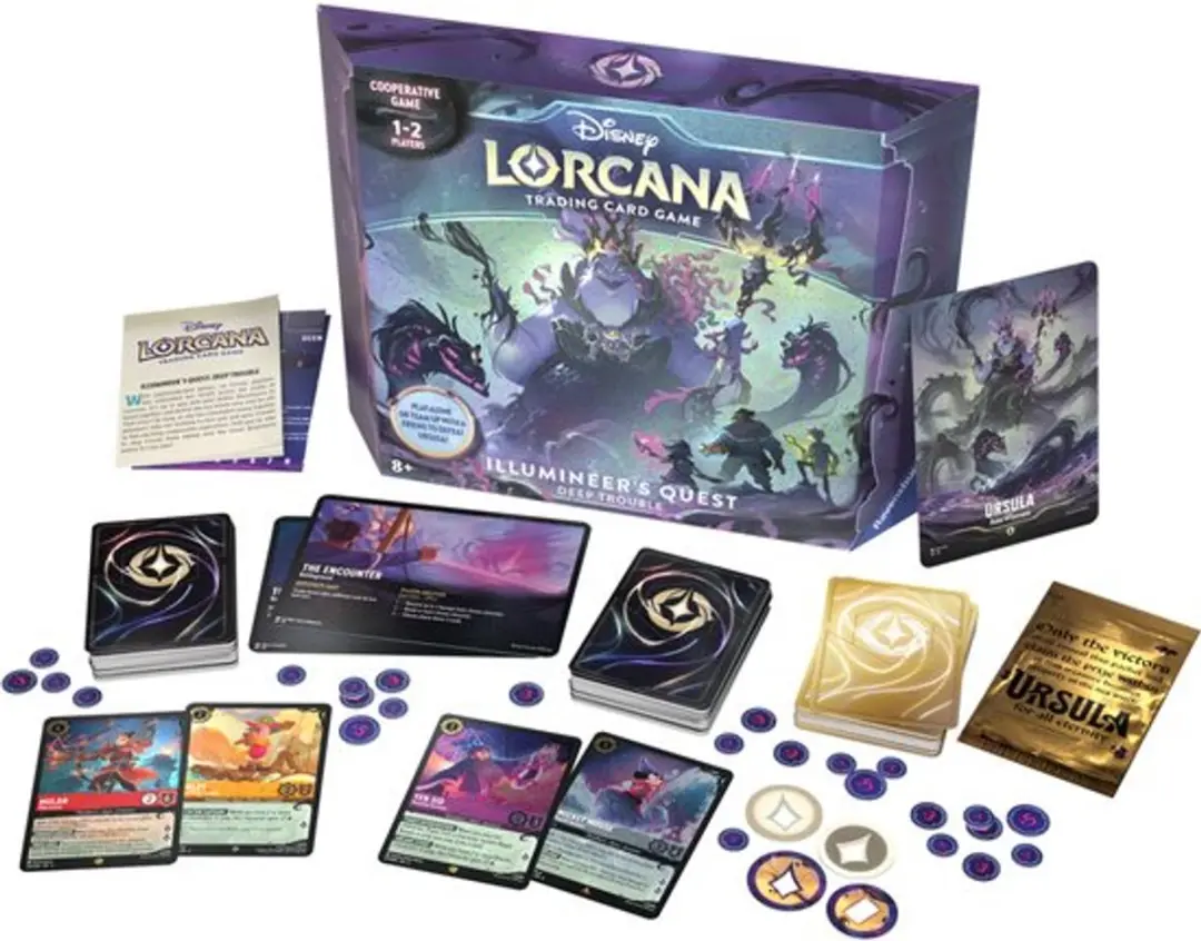 Disney Lorcana TCG Ursula's Return - Illumineer's Quest - Deep Trouble - 11098356