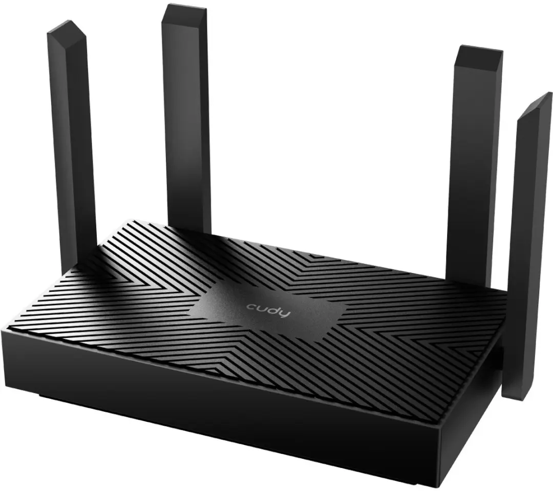Cudy WR1500 Dual-Band WLAN-Router - 4x Gigabit Ethernet - Zwart