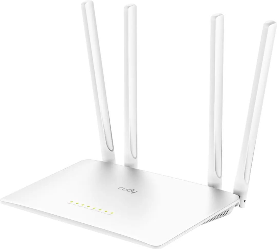 Cudy WR1200 Dual-Band Router - 4 Antennes - 4x LAN - 1x WAN
