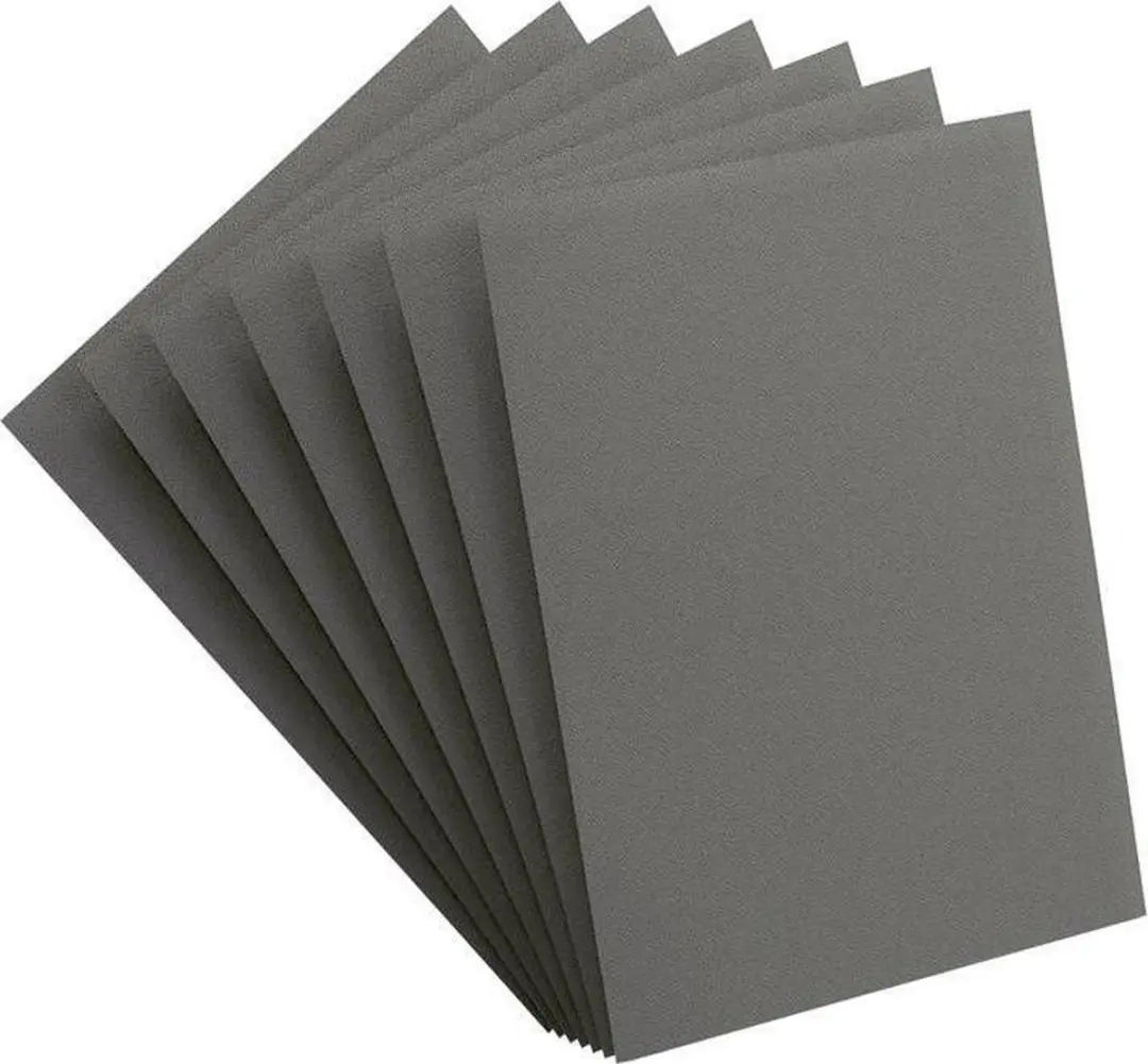 Gamegenic Matte Prime Sleeves - 100 Stuks - Donkergrijs