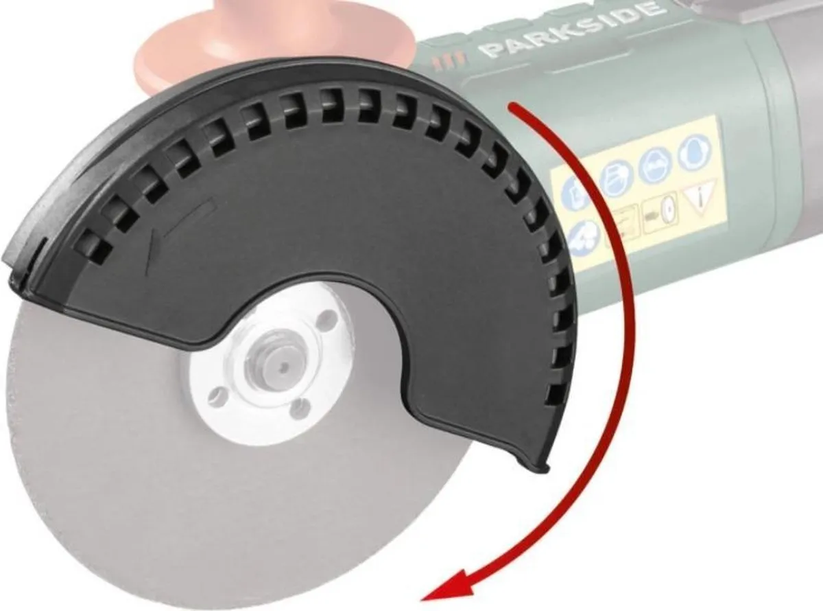 PARKSIDE Haakse Slijper 125mm 1200W - Metaal