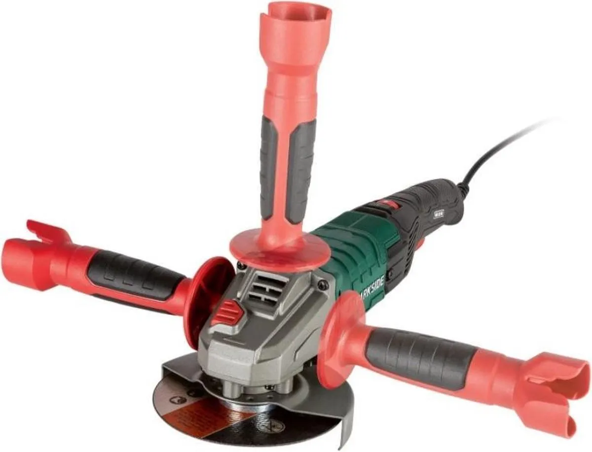PARKSIDE Haakse Slijper 125mm 1200W - Metaal