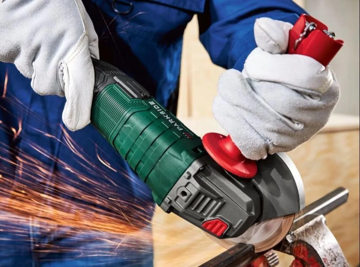 PARKSIDE Haakse Slijper 125mm 1200W - Metaal - afbeelding 6 van 6