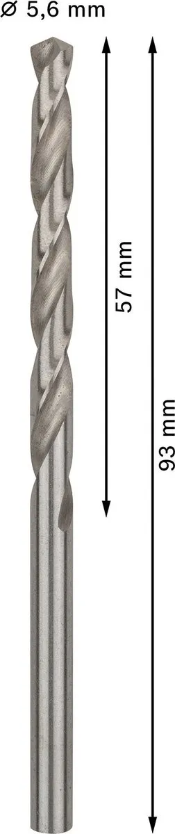 Bosch Professional ST. LINE 5.6mm HSS-G Boor - 10 Stuks