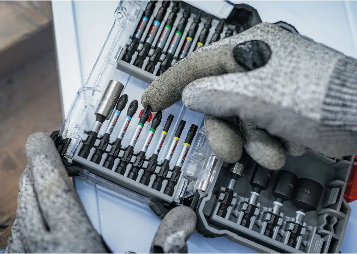 Bosch Professional PRO Torx Slagmoerbeitels T25 T30 T40 - 3-delig