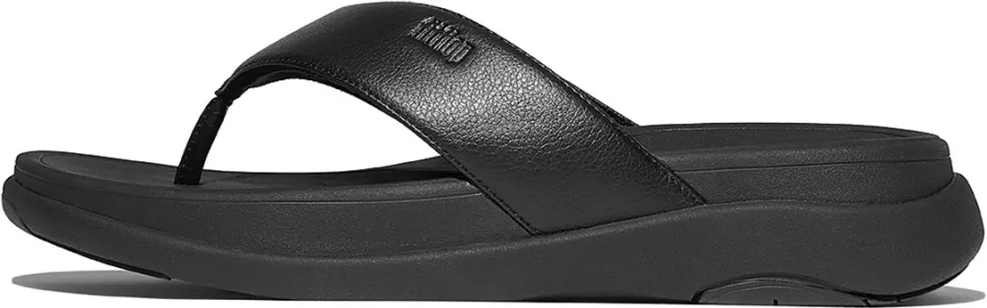 FitFlop F-Mode Go Mens Toe-Post Sandals ZWART - Maat 43