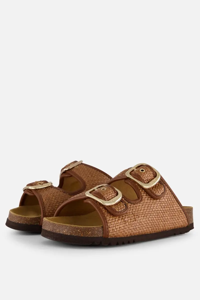 Scholl Sandalen Noelle Raffia Textiel Vrouwen