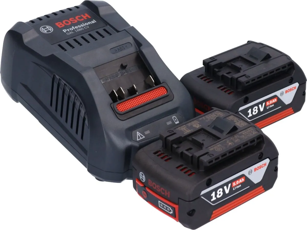 Bosch Professional GBH 18V-22 Accuklopboormachine - 1,9 J SDS Plus - 2x 5,0 Ah