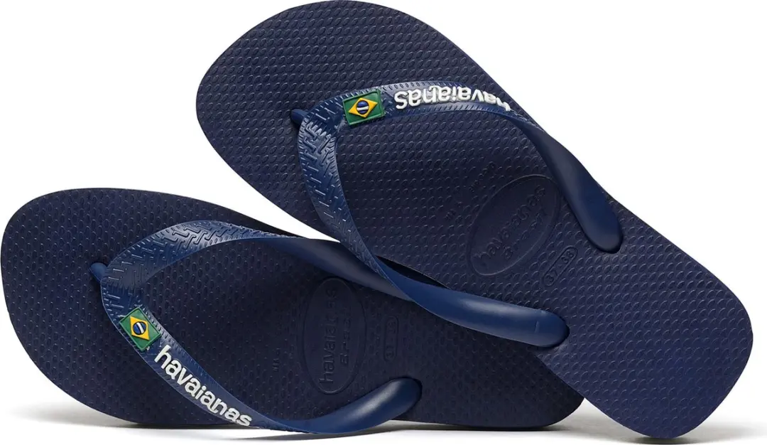 Havaianas Brasil Logo Teenslipper - Navy - afbeelding 5 van 6