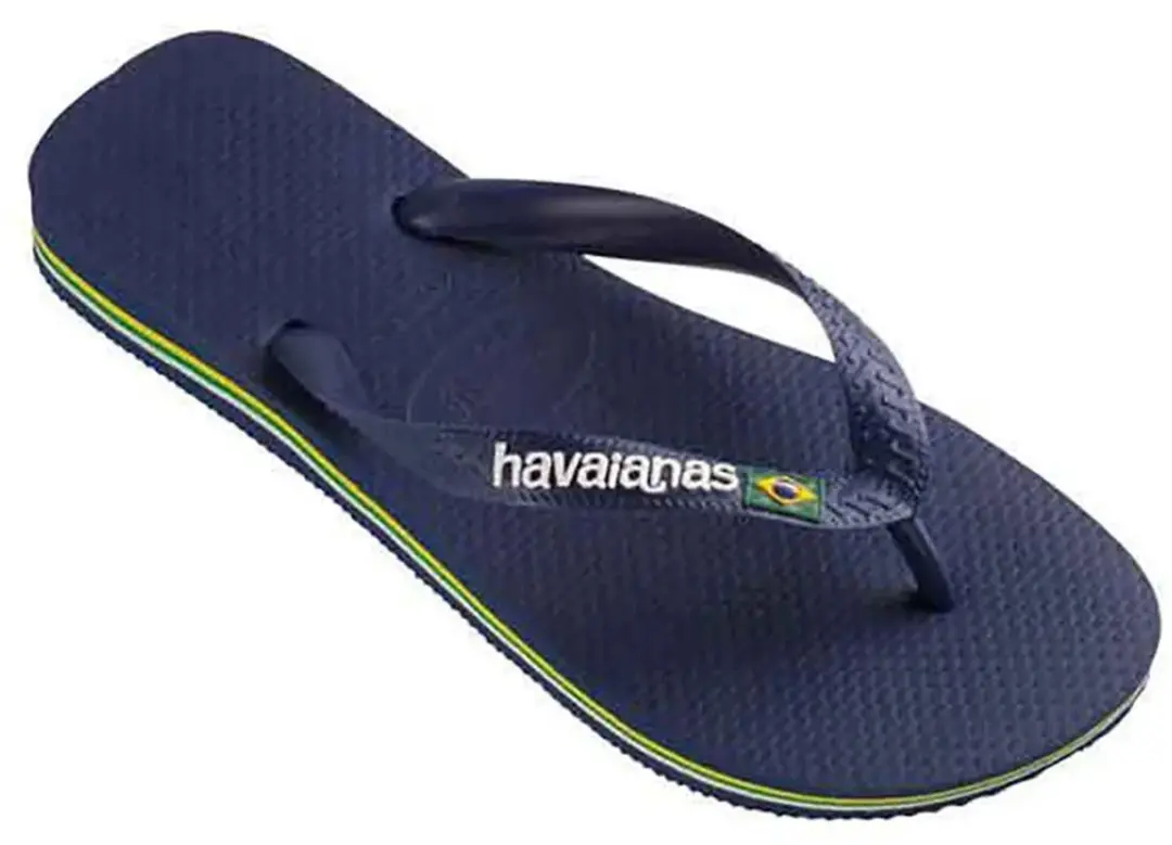 Havaianas Brasil Logo Teenslipper - Navy - afbeelding 2 van 6