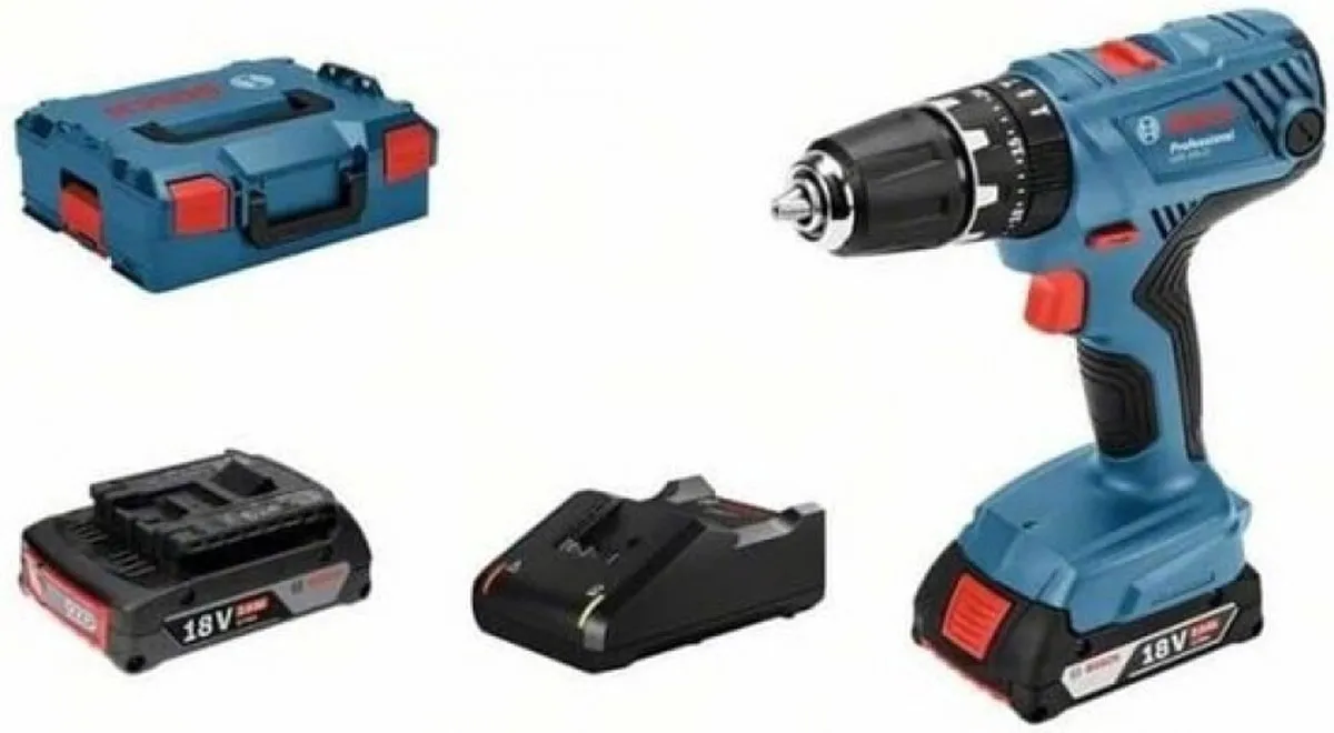 Bosch Professional GSB 18V-21 Klopboormachine - 2 Snelheden - 2x Accu