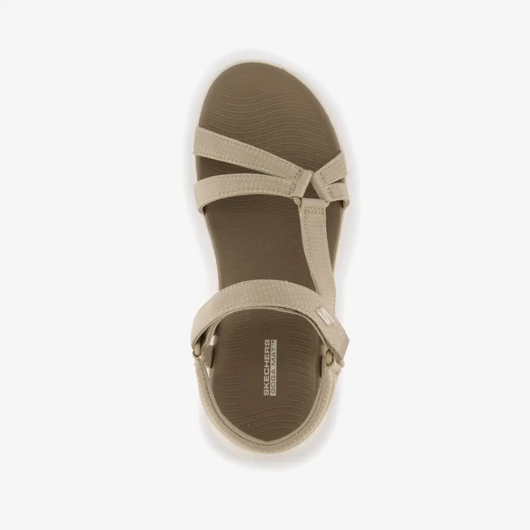 Skechers Go Walk Flex Sandal Sublime - Taupe - Maat 41 - afbeelding 4 van 6