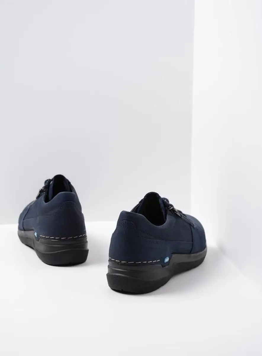 Wolky Feltwell Veterschoenen - Blauw Nubuck