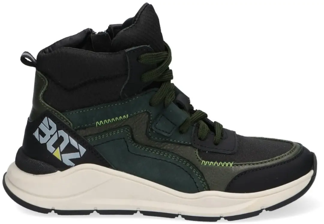 Braqeez 421982-568 Jongens Hoge Sneakers