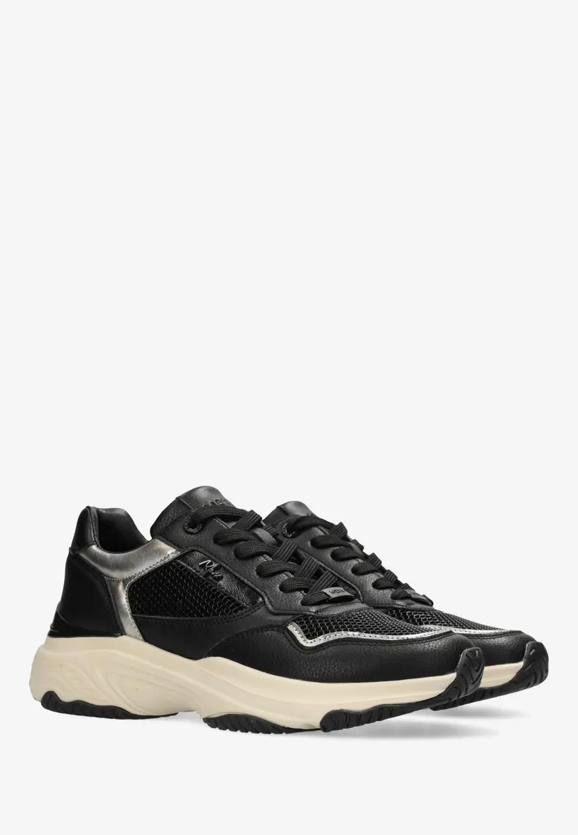 Mexx Radja Pax Dames Sneakers - Zwart - afbeelding 4 van 6