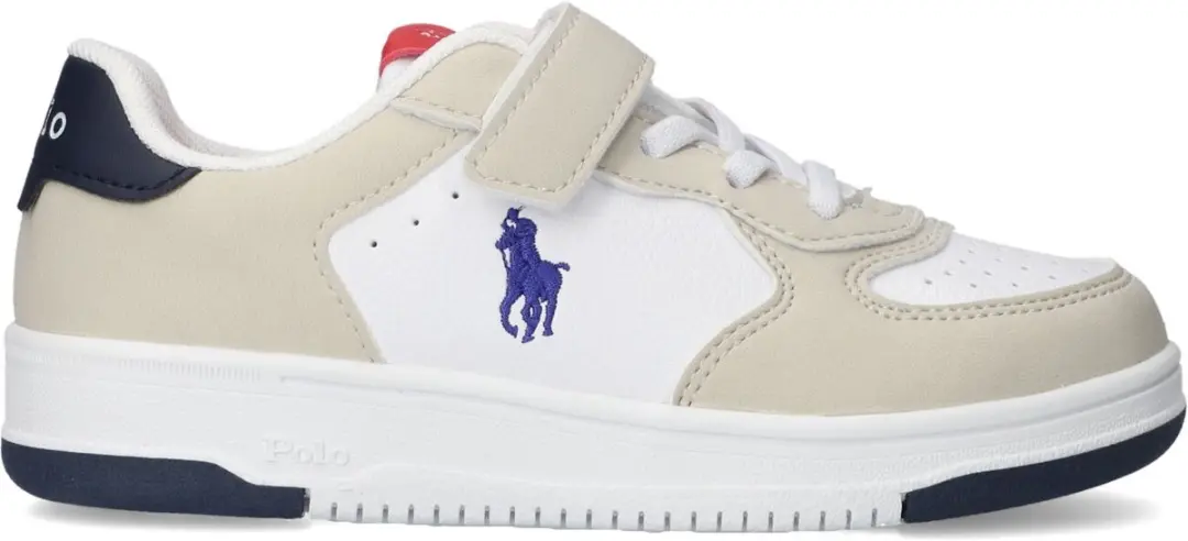 Polo Ralph Lauren Masters Court Ps Sneakers - Jongens - Beige - Maat 33