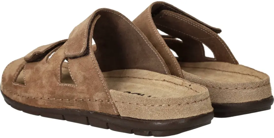 Rohde Slippers Heren Slides - Beige Maat 41 - afbeelding 5 van 6