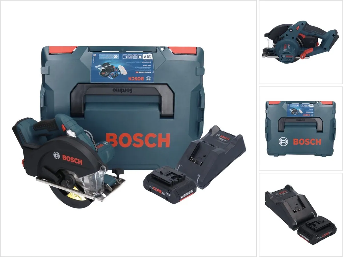 Bosch Professional GKM 18V-50 Accu-Metaalhandcirkelzaag 136mm