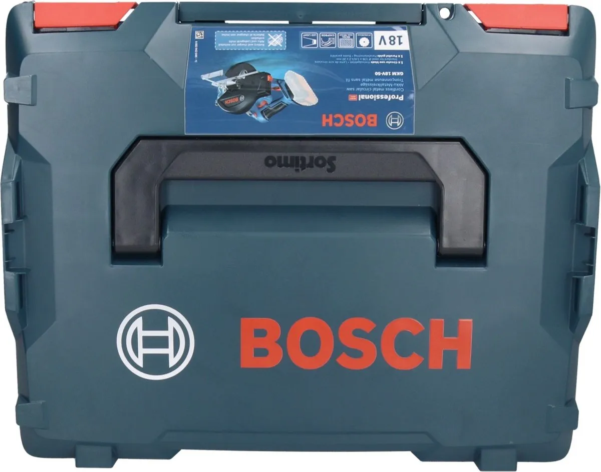 Bosch Professional GKM 18V-50 Accu-Metaalhandcirkelzaag 136mm - 1x ProCORE 4,0Ah