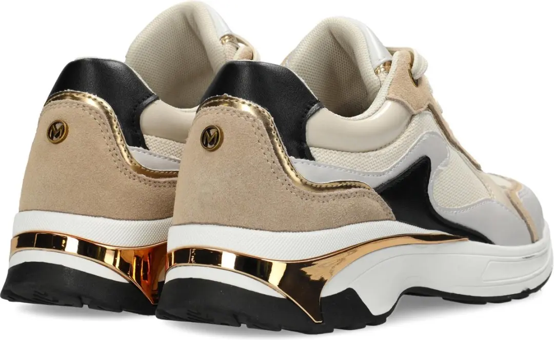 Mexx Portia Love Dames Sneakers - Bruin/Zwart - afbeelding 6 van 6