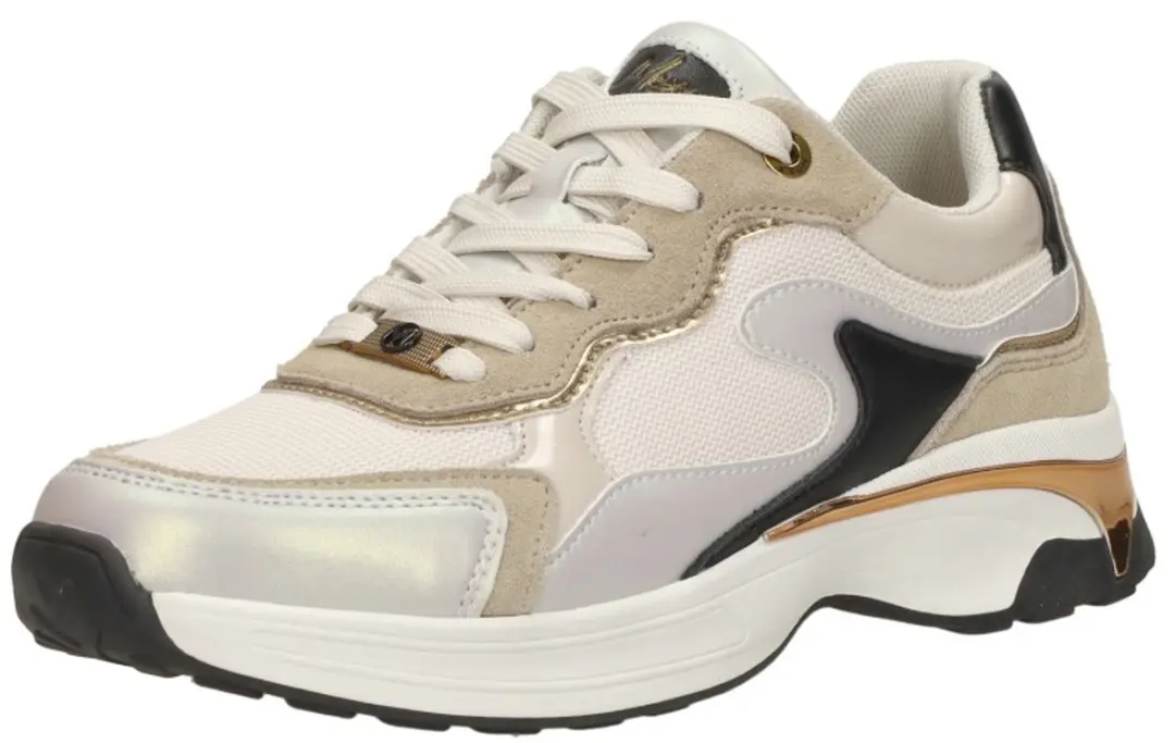Mexx Portia Love Dames Sneakers - Bruin/Zwart - afbeelding 5 van 6