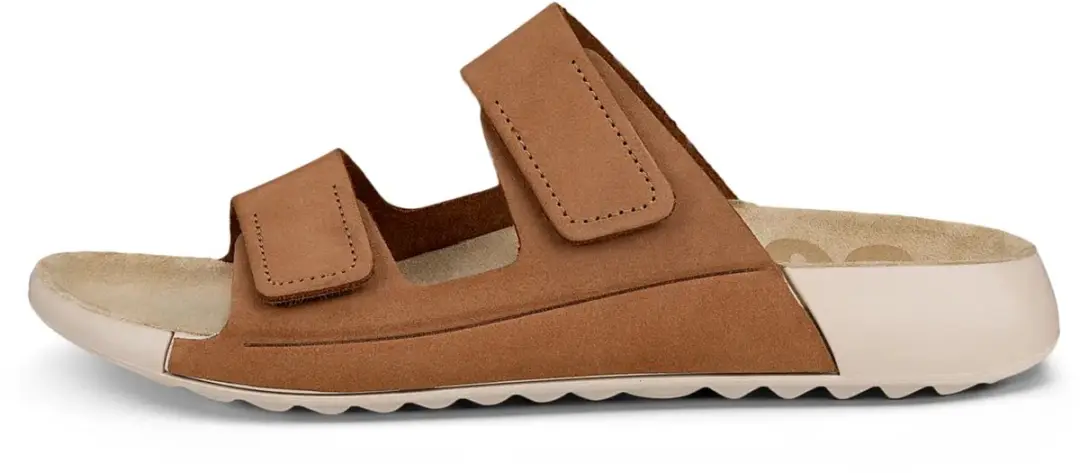Nubuck Sandalen Met Twee Bandjes Dames Ecco Cozmo