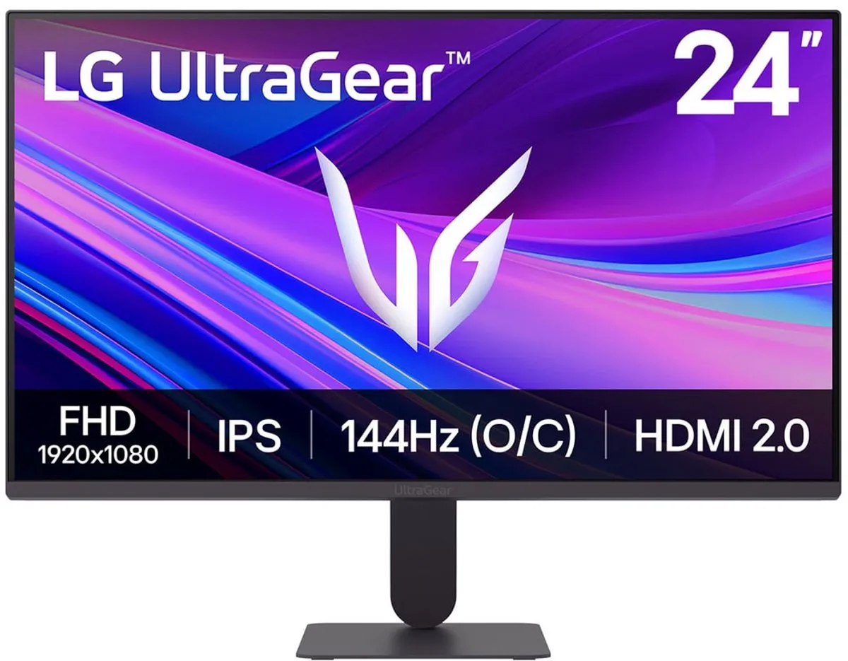 LG UltraGear 24G411A-B Gaming Monitor - 24 inch 144Hz Full HD