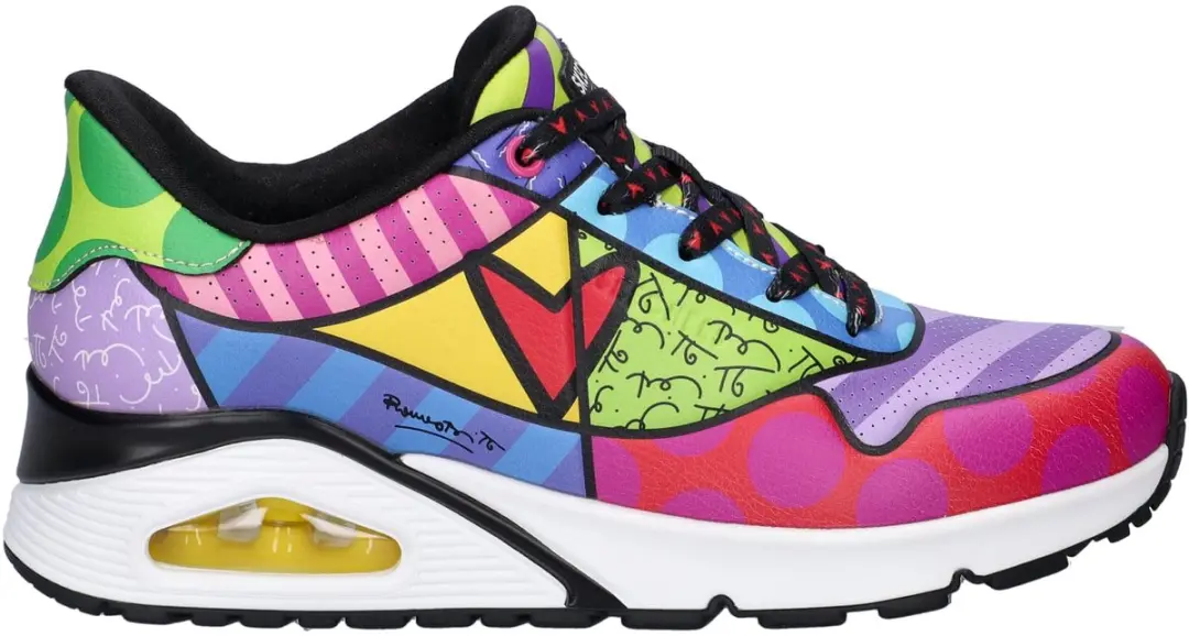 Skechers Uno x Britto dames sneaker