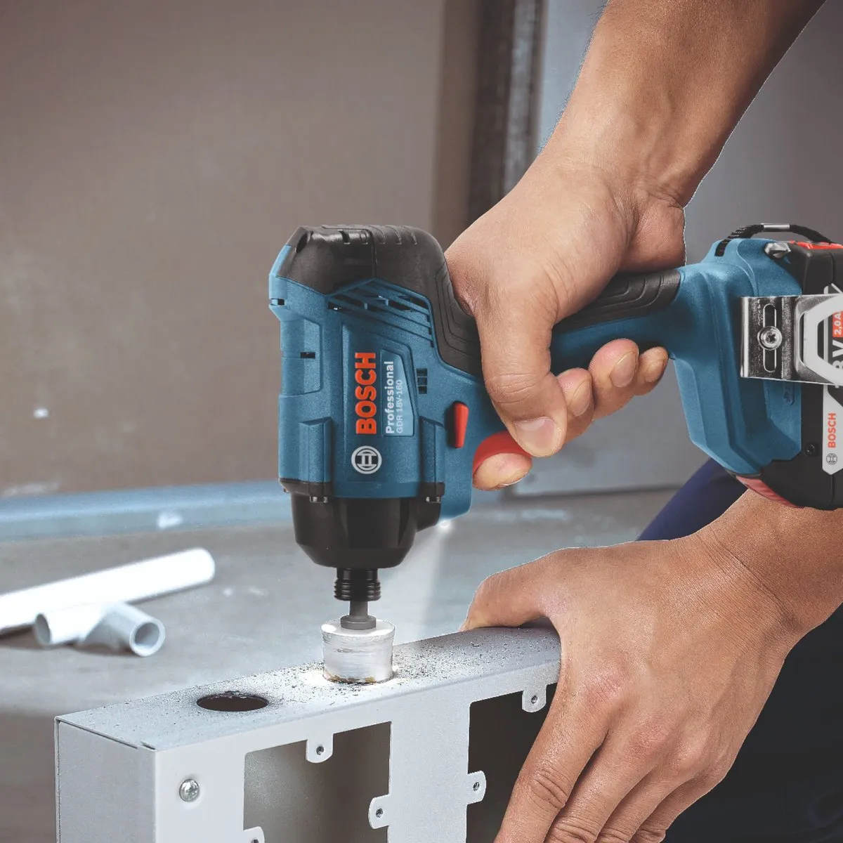 Bosch Professional GDR 18V-160 Accu-Klopboorschroevendraaier