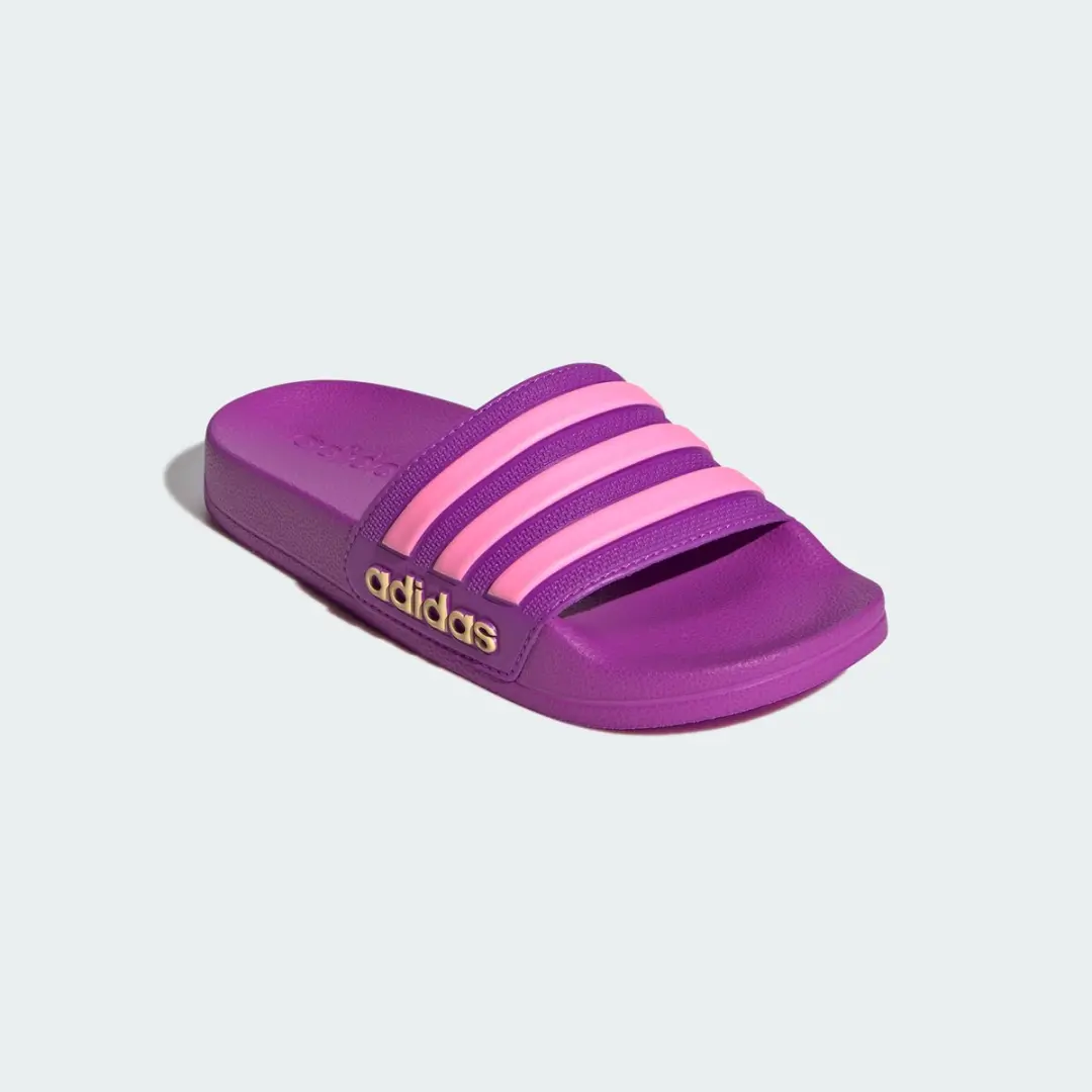 Adidas Adilette Shower Slides JS2525 - Kinderen - Paars - 35 - afbeelding 6 van 6