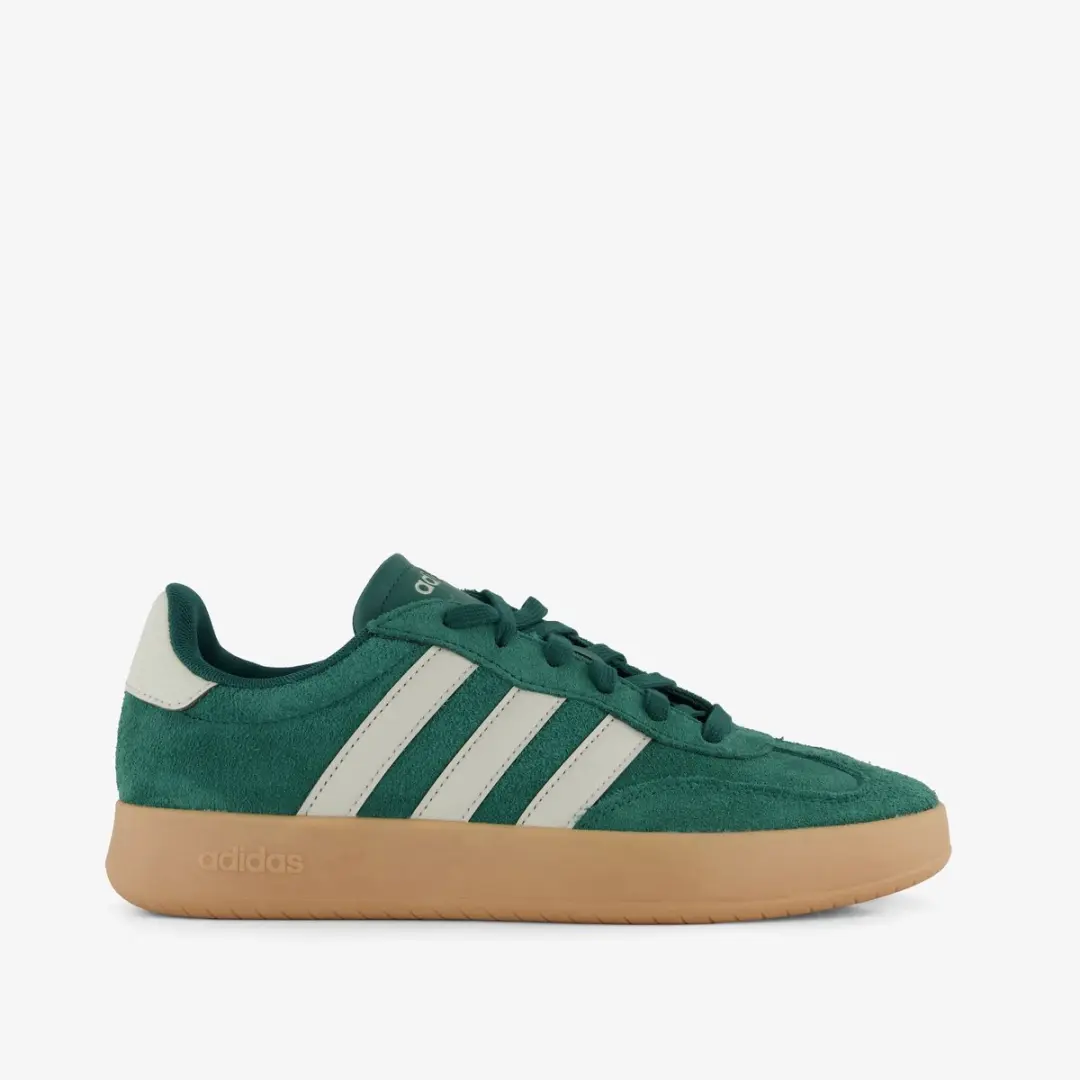 adidas Barreda Suède Heren Sneakers - Groen - Maat 43 1/3 - afbeelding 6 van 6