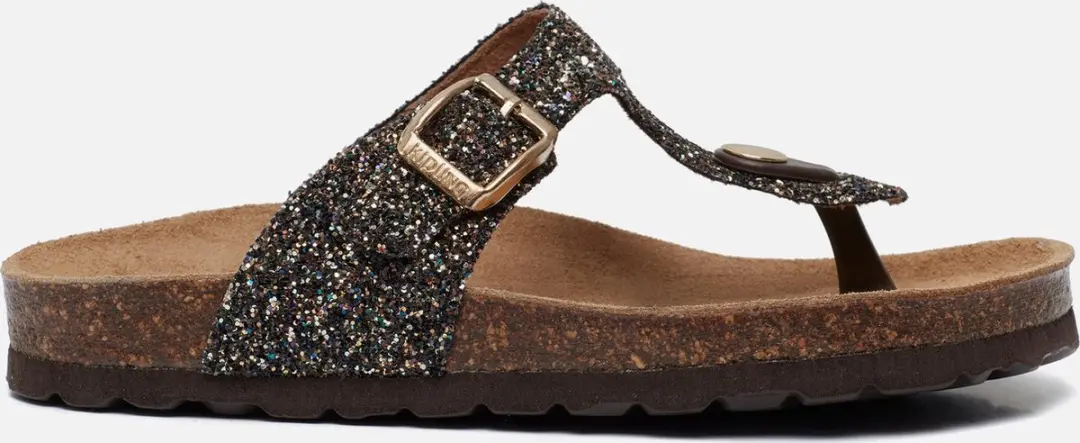 Kipling Madonna Sandalen zwart Leer
