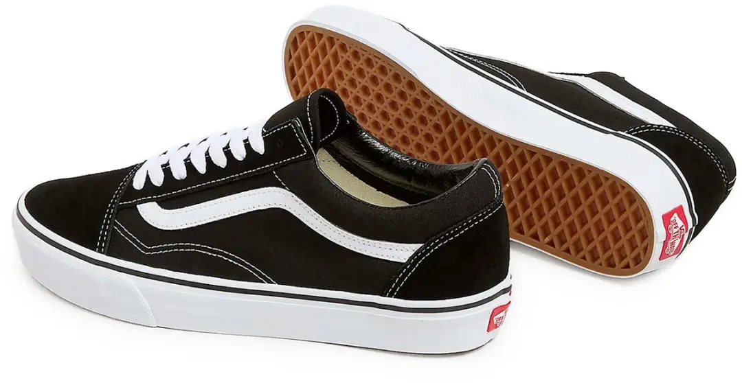 Vans Old Skool Sneakers - 42.5 - Black/White - afbeelding 2 van 6