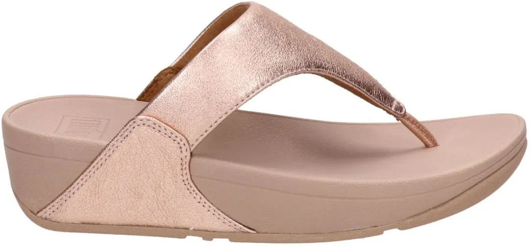 FitFlop Lulu Toepost Slippers - Rose Gold - afbeelding 4 van 6